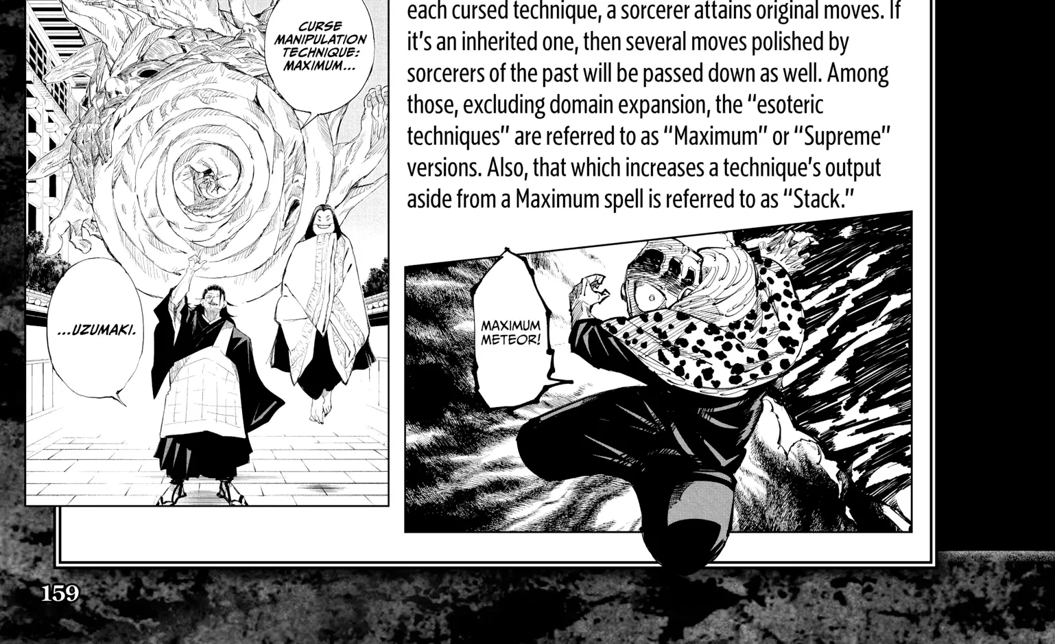 Jujutsu Kaisen: The Official Character Guide, chapter 2, page 72