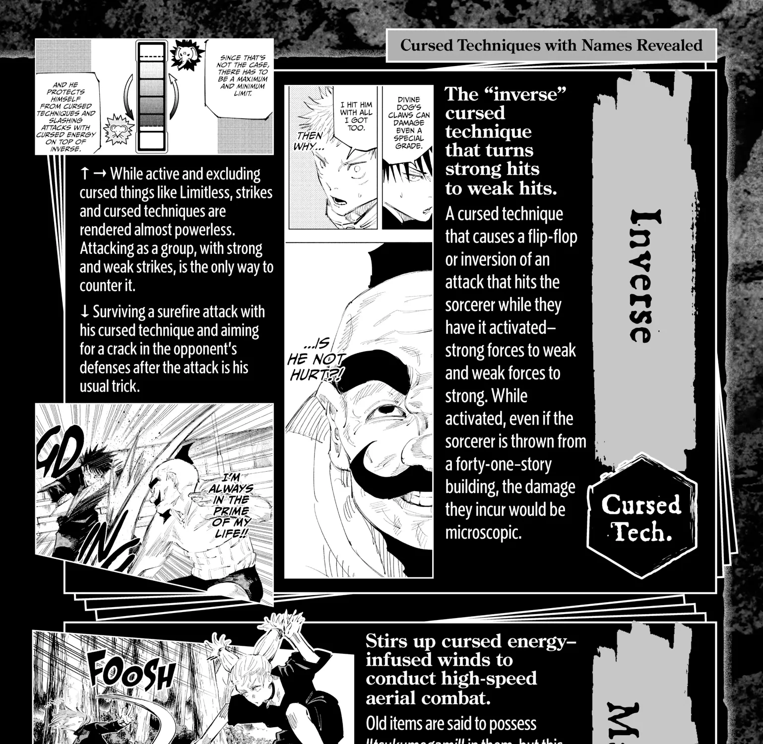 Jujutsu Kaisen: The Official Character Guide, chapter 2, page 73