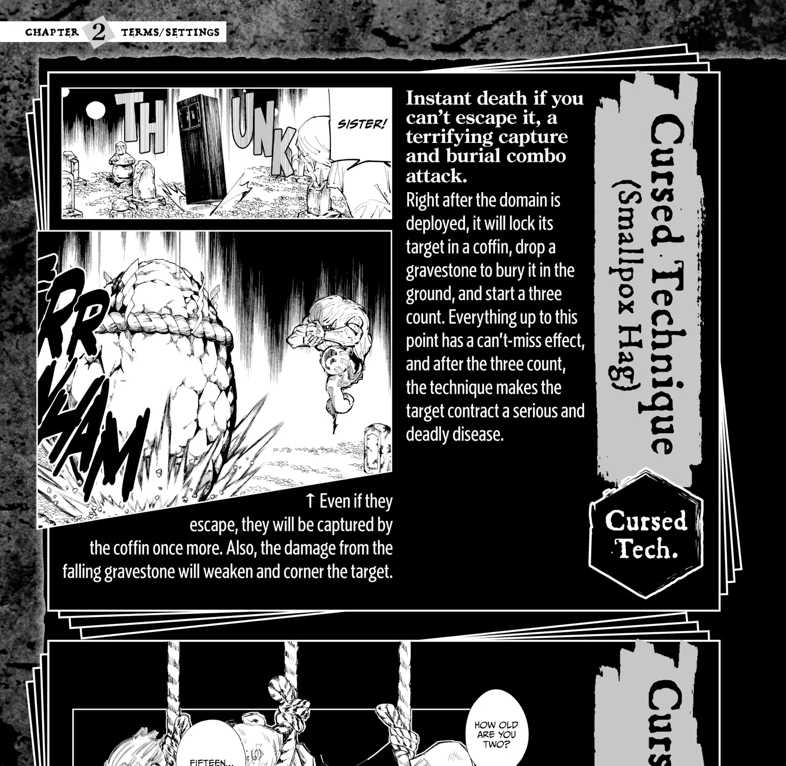 Jujutsu Kaisen: The Official Character Guide, chapter 2, page 83