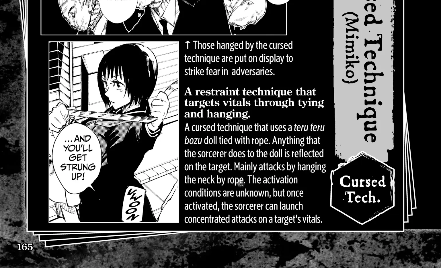 Jujutsu Kaisen: The Official Character Guide, chapter 2, page 84