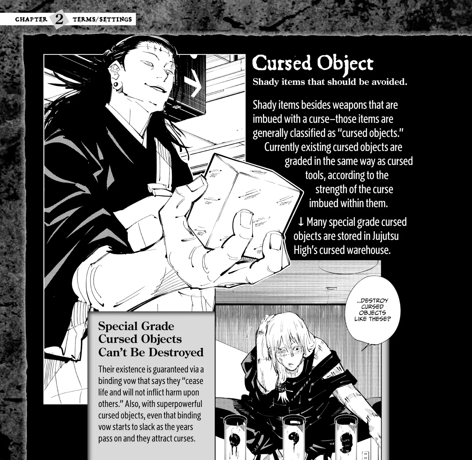 Jujutsu Kaisen: The Official Character Guide, chapter 2, page 91