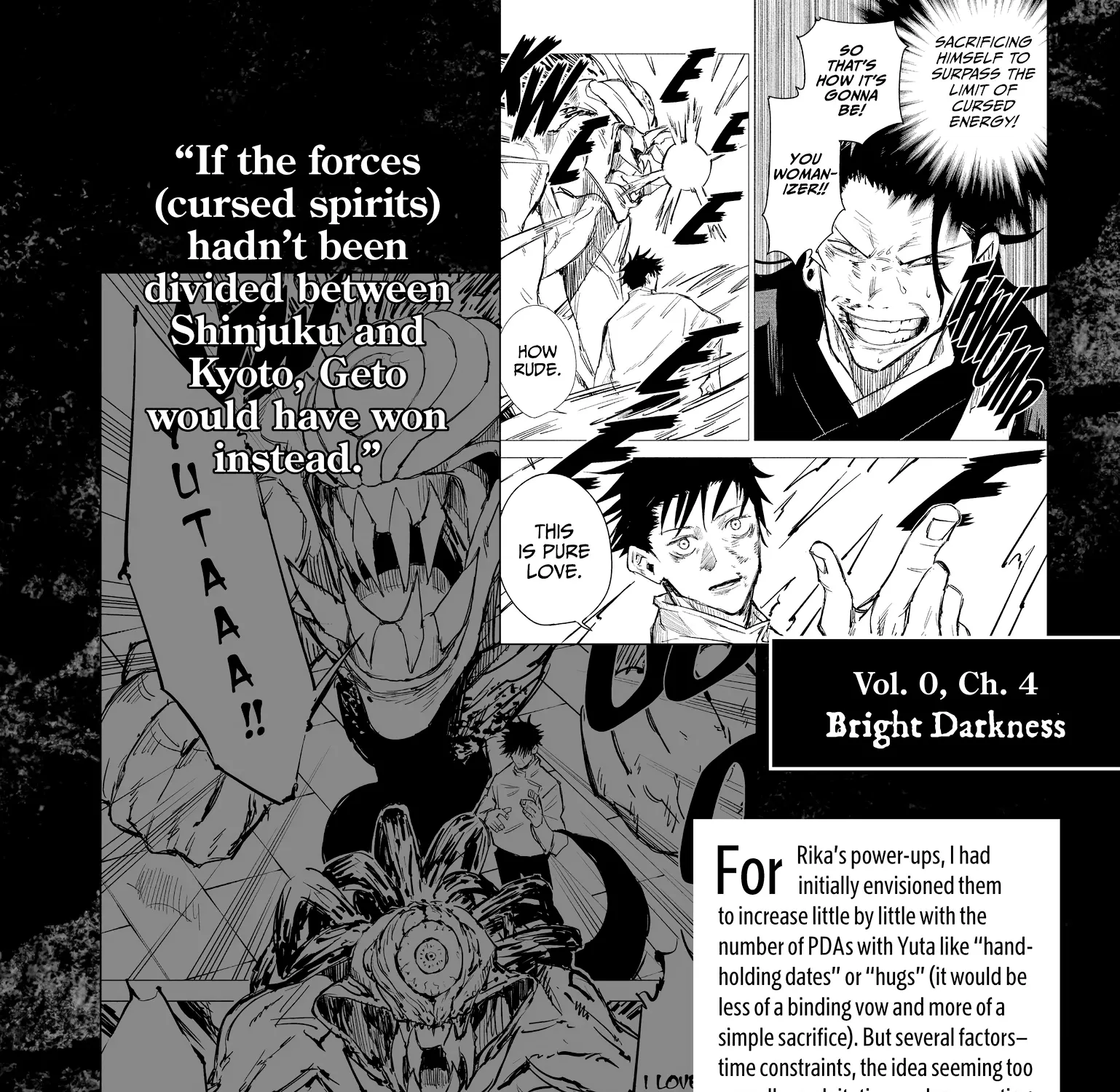 Jujutsu Kaisen: The Official Character Guide, chapter 3, page 11