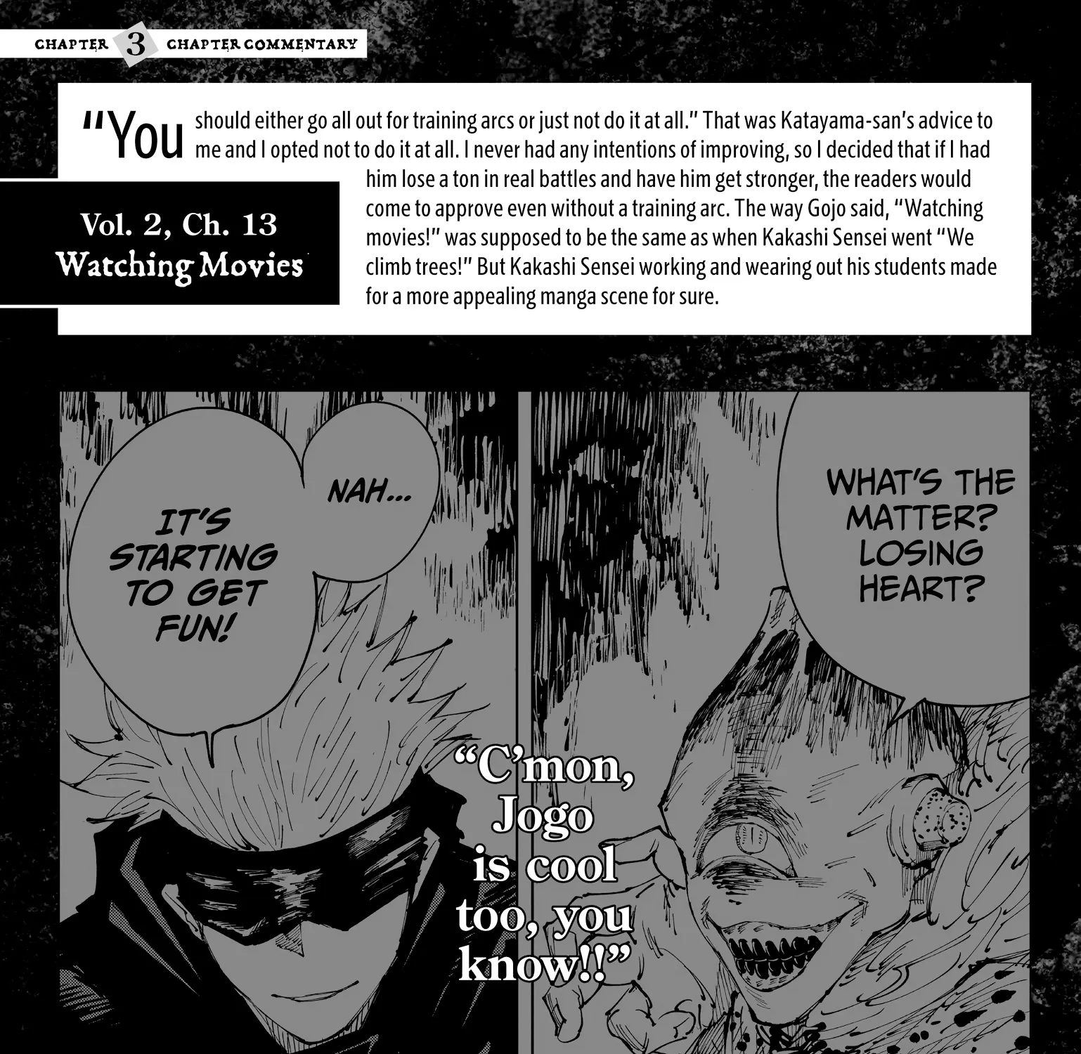 Jujutsu Kaisen: The Official Character Guide, chapter 3, page 21