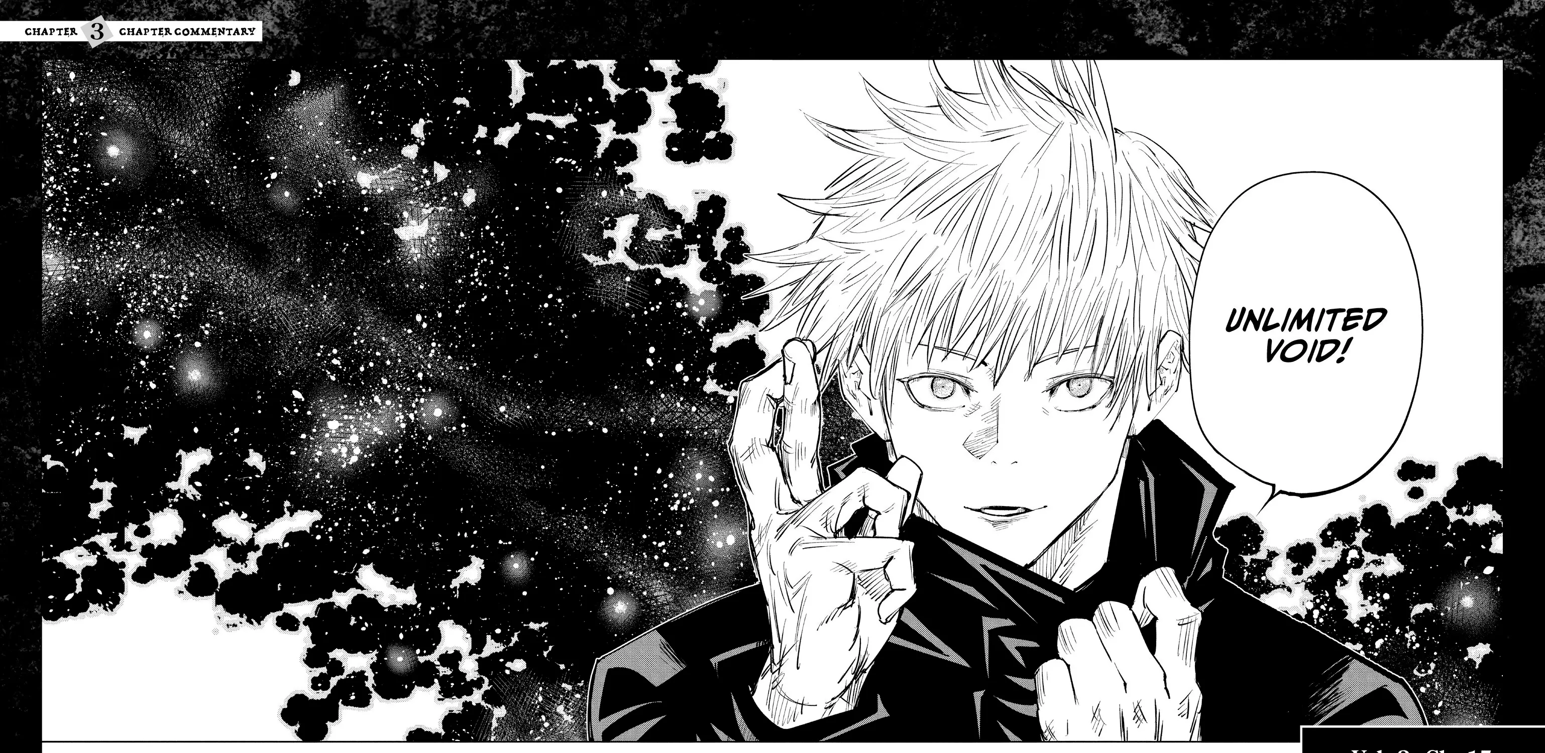 Jujutsu Kaisen: The Official Character Guide, chapter 3, page 23