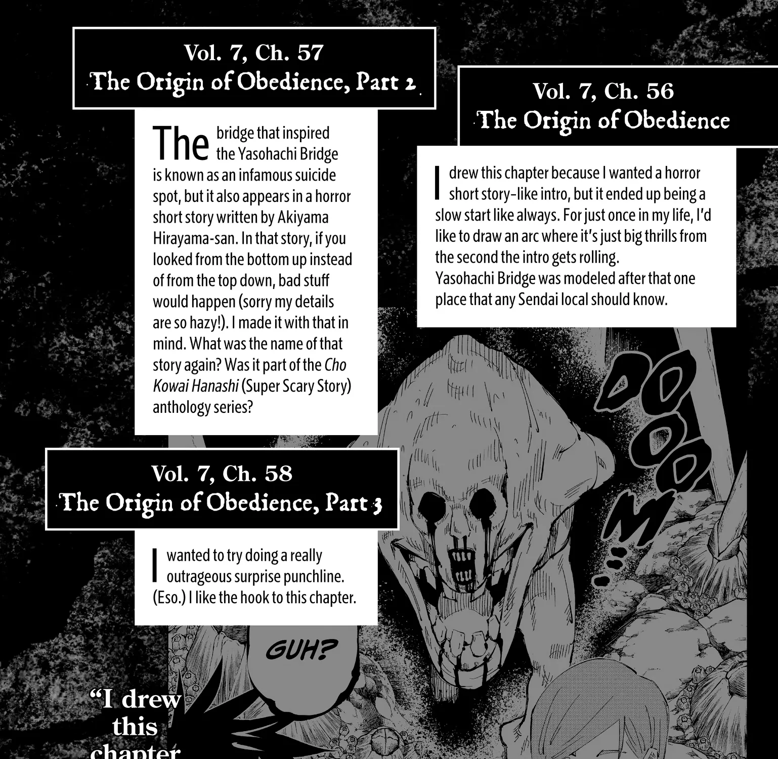 Jujutsu Kaisen: The Official Character Guide, chapter 3, page 55