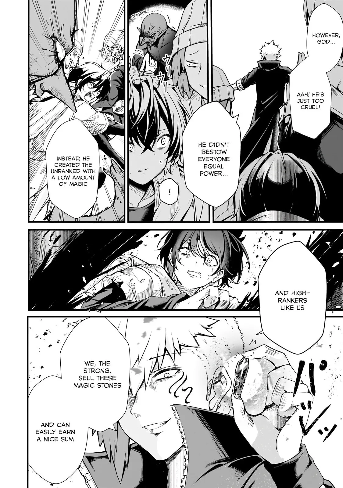 Hai no Sekai wa Kami no Me de irodzuku ～Ore dake mieru Status de, Saijaku kara Saikyou e kakeagaru ~, chapter 1, page 9