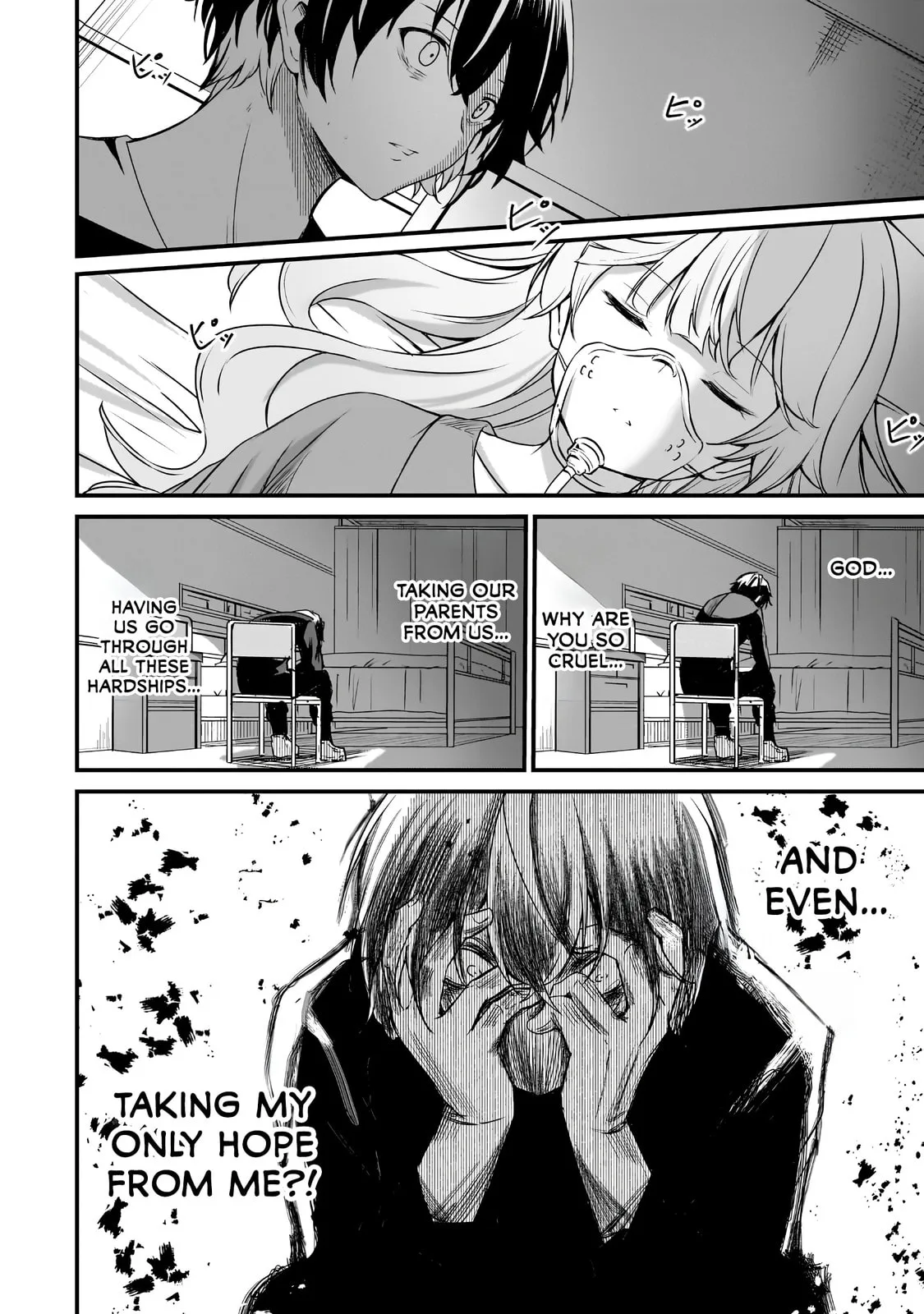 Hai no Sekai wa Kami no Me de irodzuku ～Ore dake mieru Status de, Saijaku kara Saikyou e kakeagaru ~, chapter 1, page 39