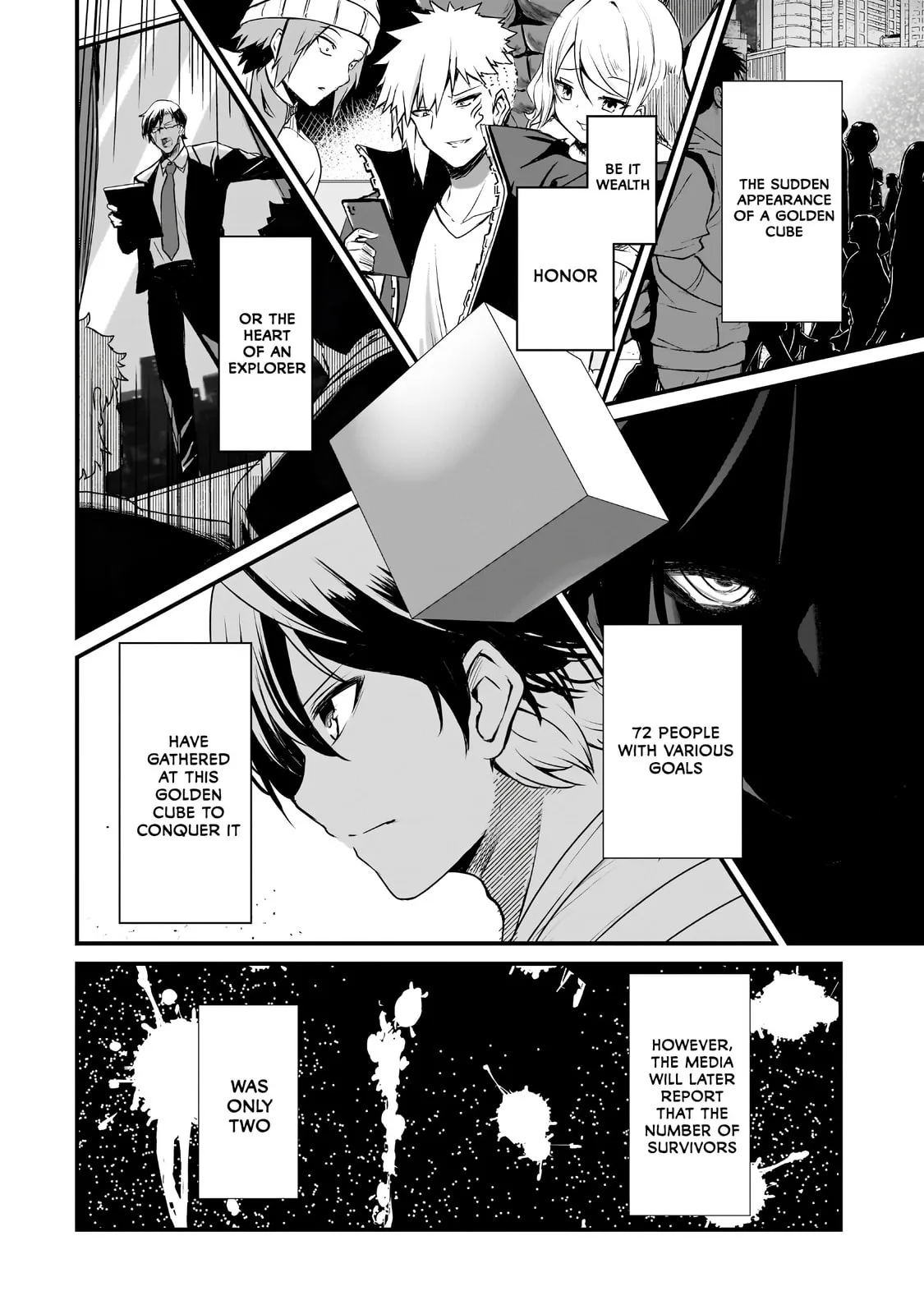 Hai no Sekai wa Kami no Me de irodzuku ～Ore dake mieru Status de, Saijaku kara Saikyou e kakeagaru ~, chapter 1, page 46