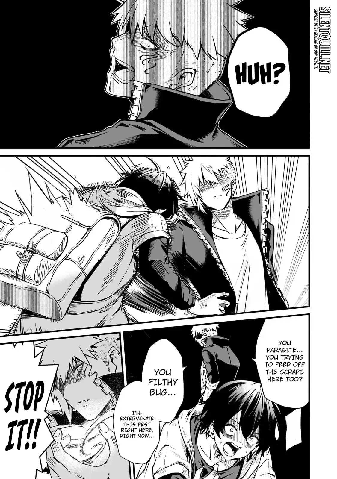 Hai no Sekai wa Kami no Me de irodzuku ～Ore dake mieru Status de, Saijaku kara Saikyou e kakeagaru ~, chapter 2, page 3