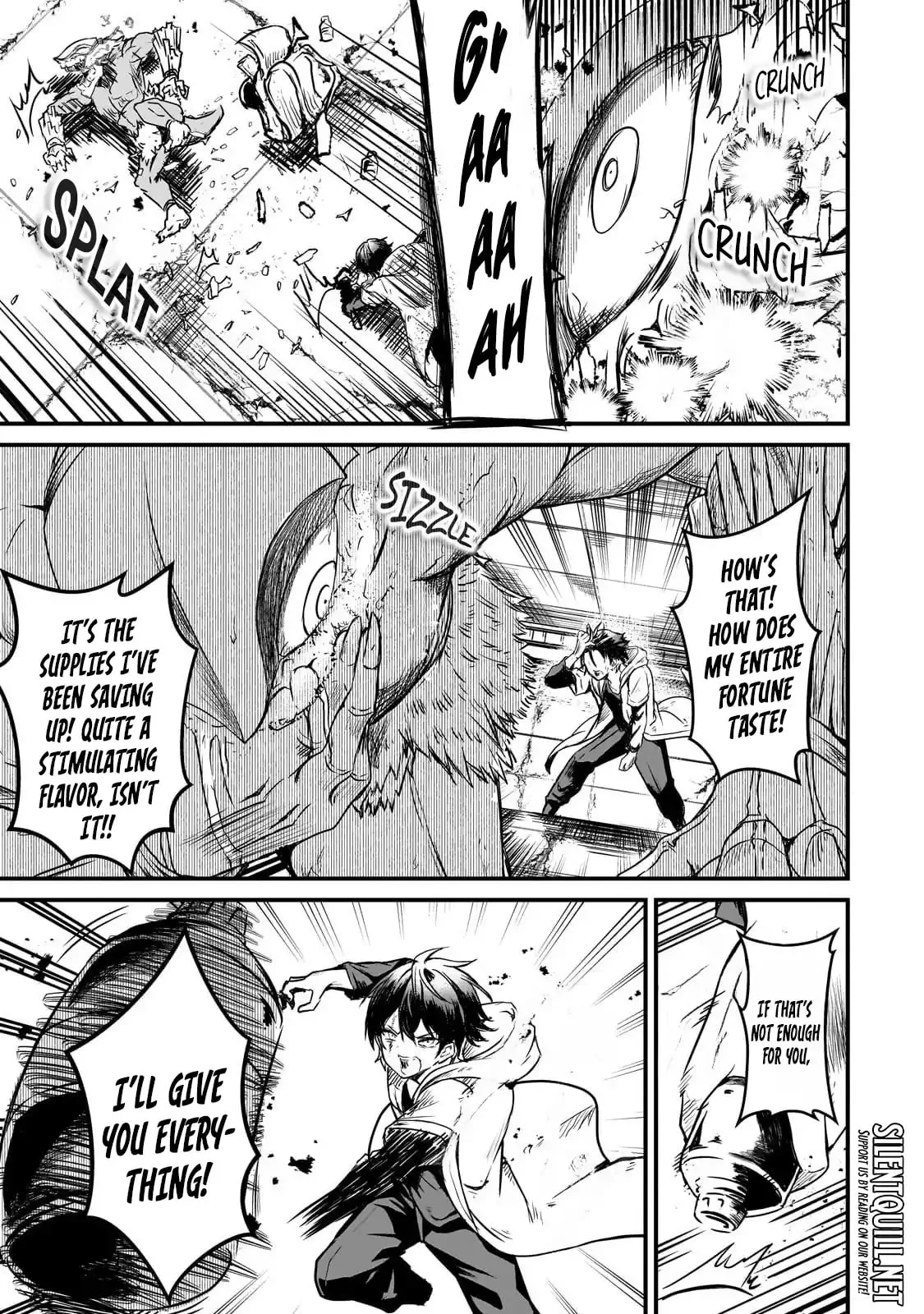 Hai no Sekai wa Kami no Me de irodzuku ～Ore dake mieru Status de, Saijaku kara Saikyou e kakeagaru ~, chapter 2, page 33