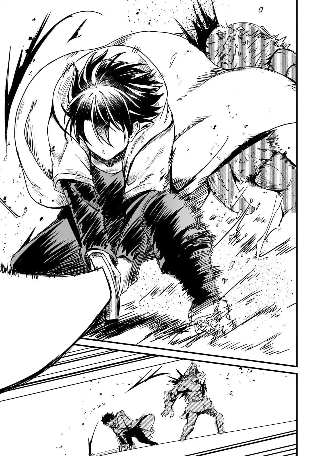 Hai no Sekai wa Kami no Me de irodzuku ～Ore dake mieru Status de, Saijaku kara Saikyou e kakeagaru ~, chapter 2, page 37