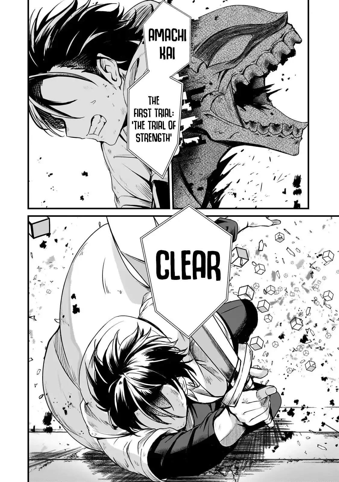 Hai no Sekai wa Kami no Me de irodzuku ～Ore dake mieru Status de, Saijaku kara Saikyou e kakeagaru ~, chapter 2, page 38