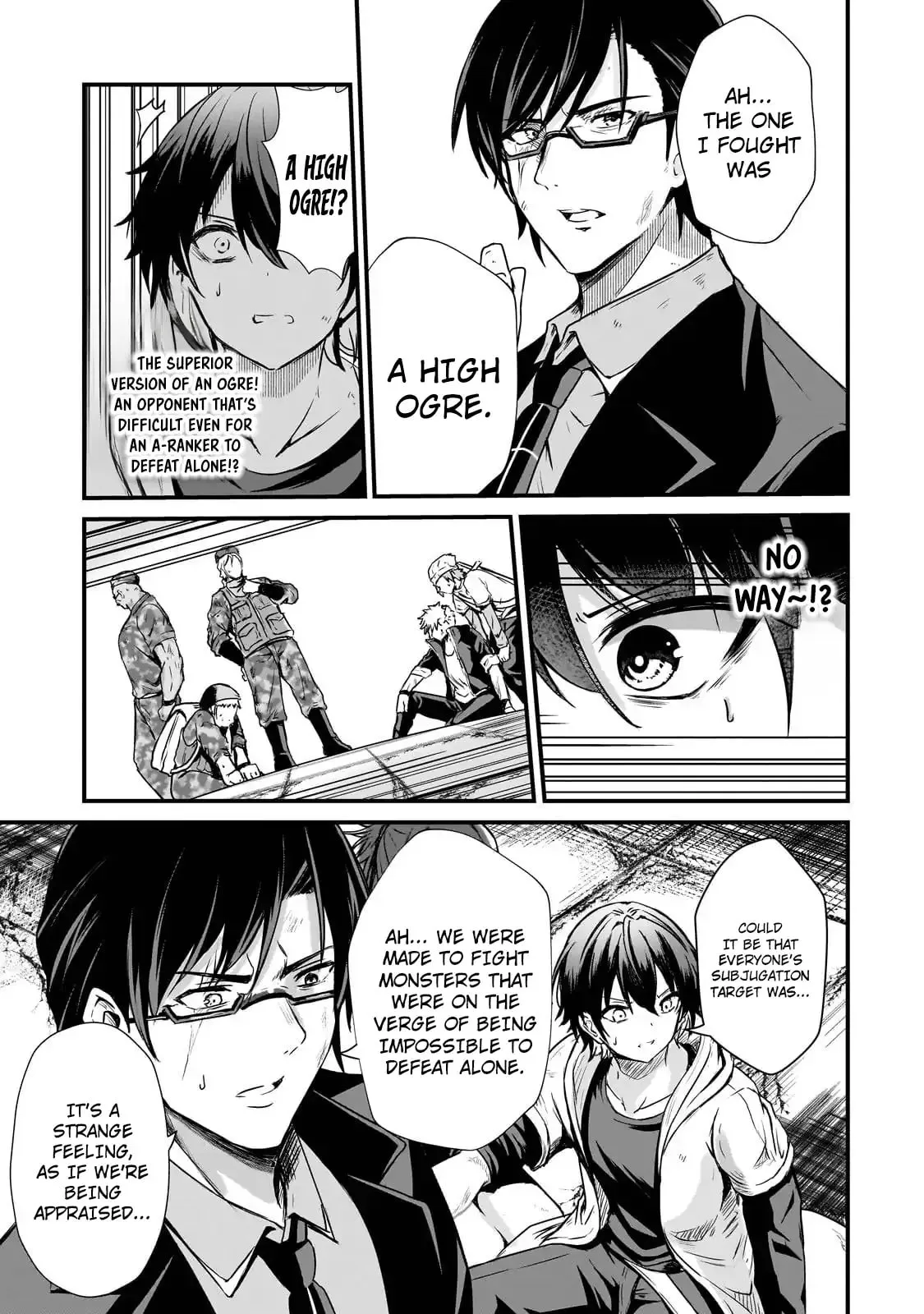 Hai no Sekai wa Kami no Me de irodzuku ～Ore dake mieru Status de, Saijaku kara Saikyou e kakeagaru ~, chapter 2, page 43
