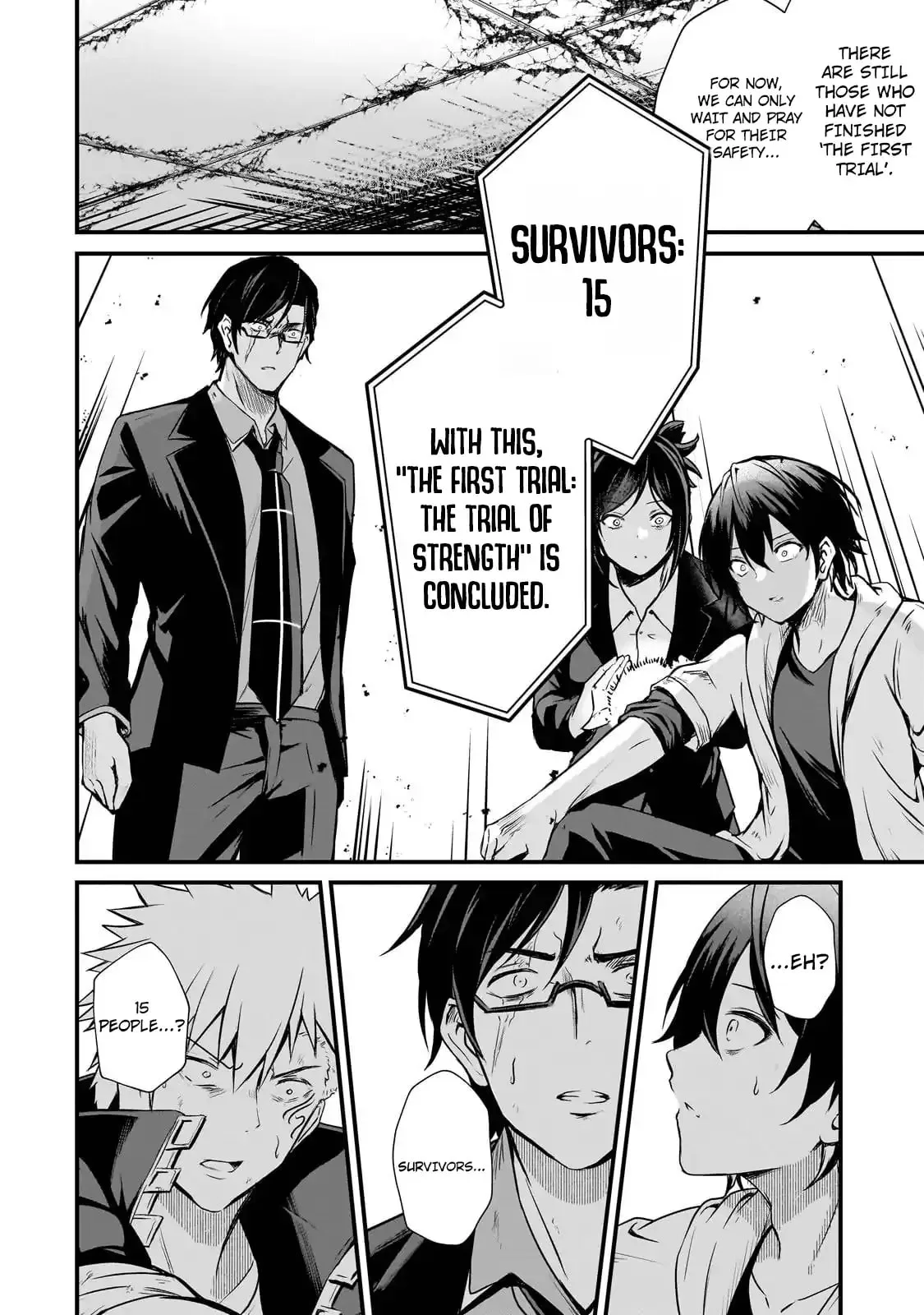 Hai no Sekai wa Kami no Me de irodzuku ～Ore dake mieru Status de, Saijaku kara Saikyou e kakeagaru ~, chapter 2, page 44