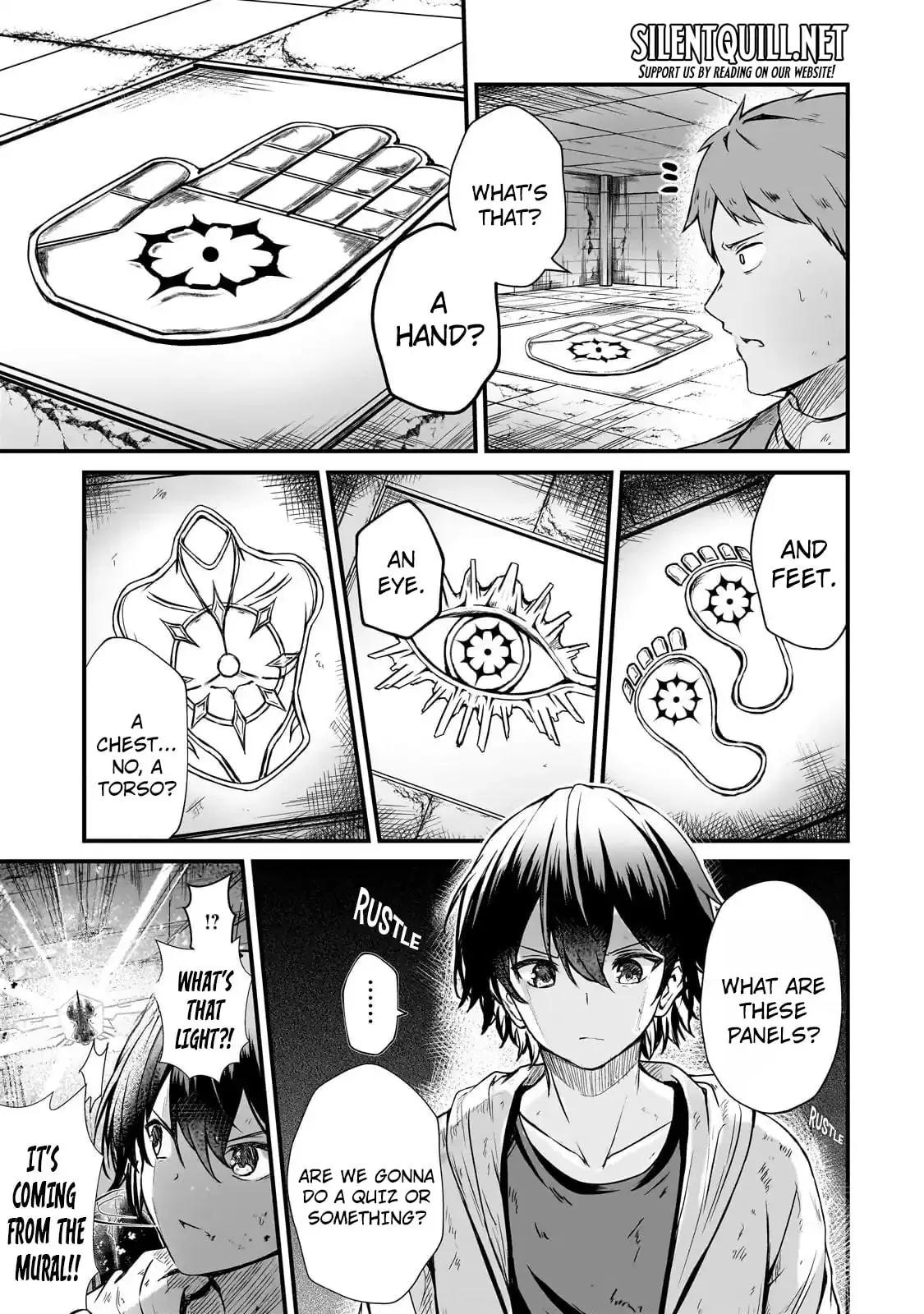 Hai no Sekai wa Kami no Me de irodzuku ～Ore dake mieru Status de, Saijaku kara Saikyou e kakeagaru ~, chapter 3, page 3