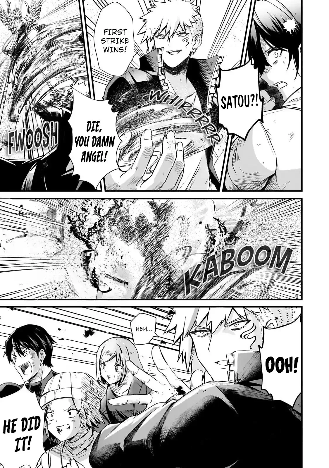 Hai no Sekai wa Kami no Me de irodzuku ～Ore dake mieru Status de, Saijaku kara Saikyou e kakeagaru ~, chapter 3, page 5