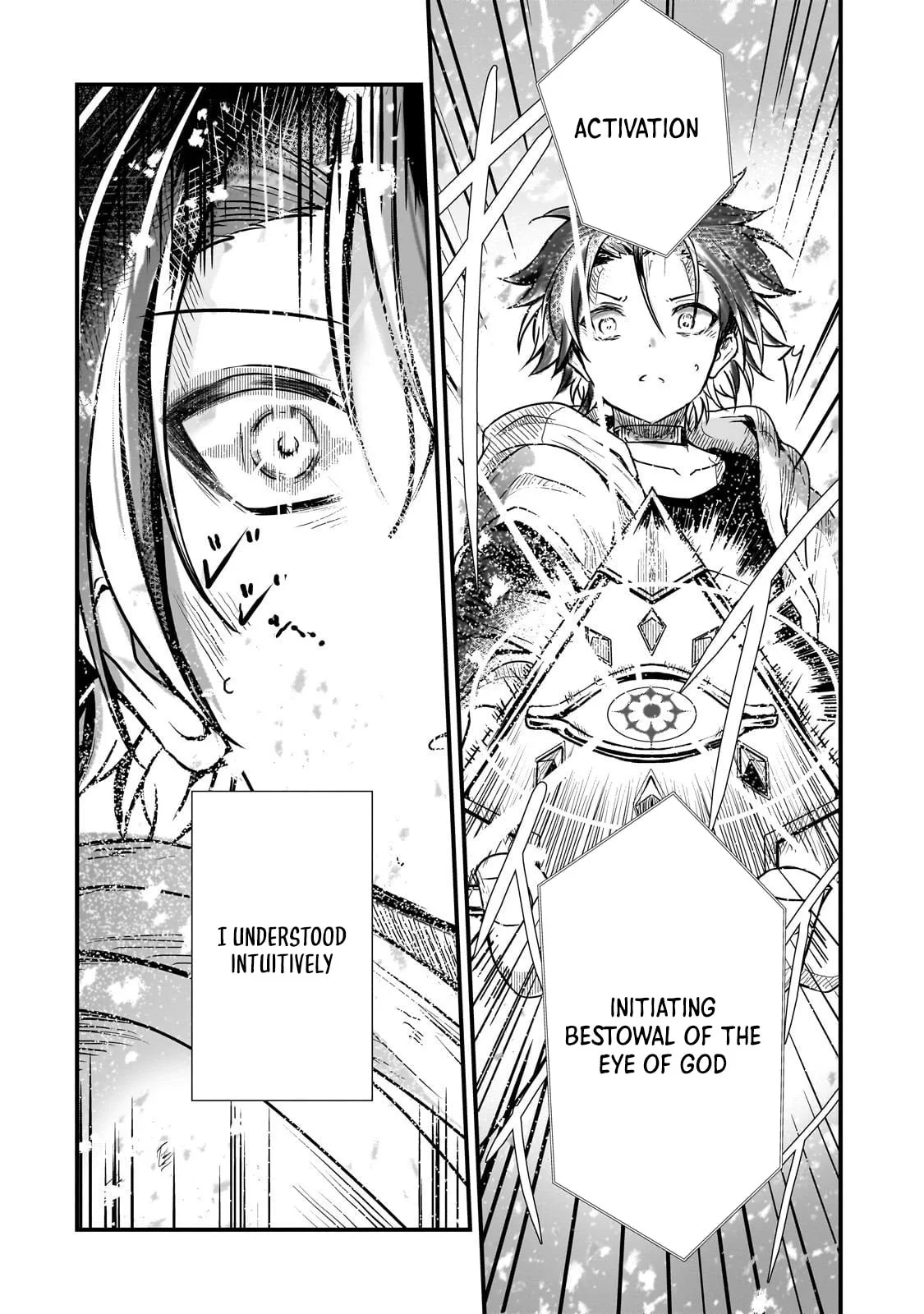 Hai no Sekai wa Kami no Me de irodzuku ～Ore dake mieru Status de, Saijaku kara Saikyou e kakeagaru ~, chapter 8, page 21