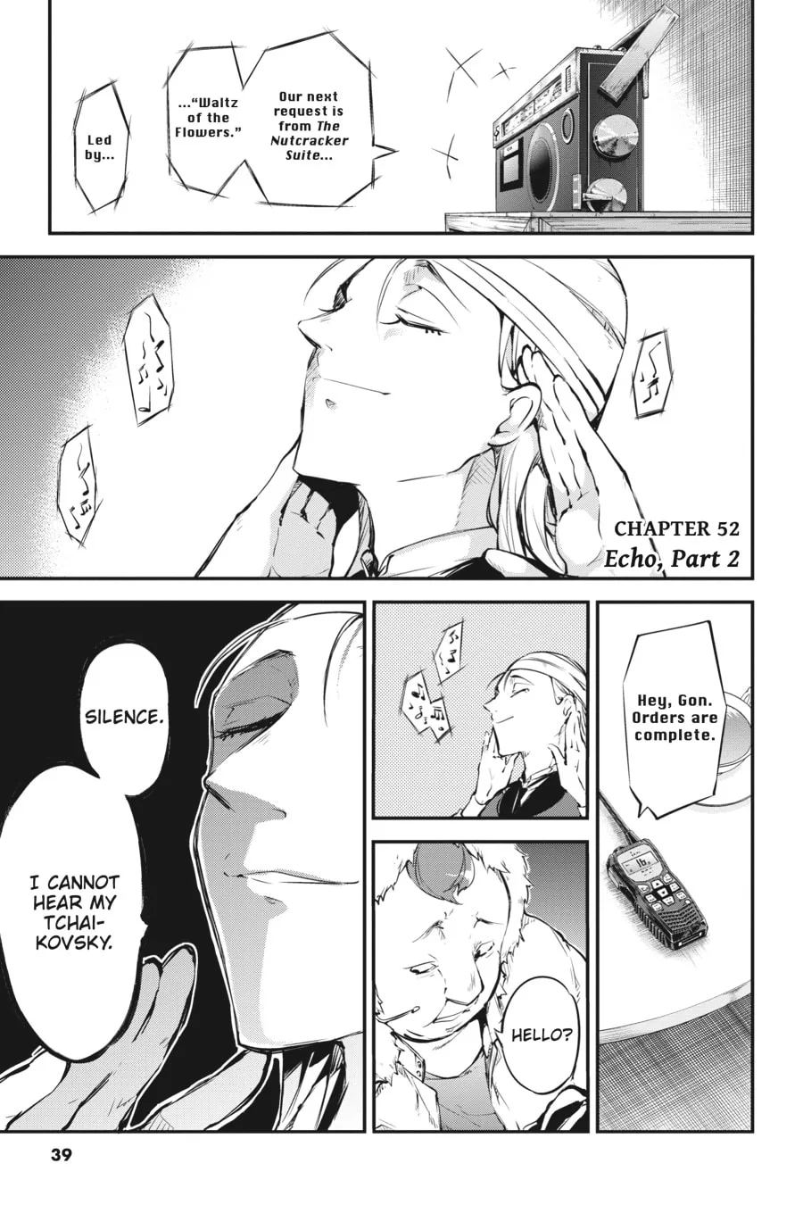 Bungo Stray Dogs, chapter 52, page 1