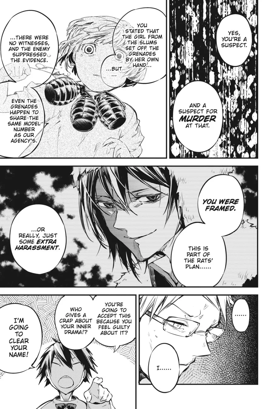 Bungo Stray Dogs, chapter 54, page 7