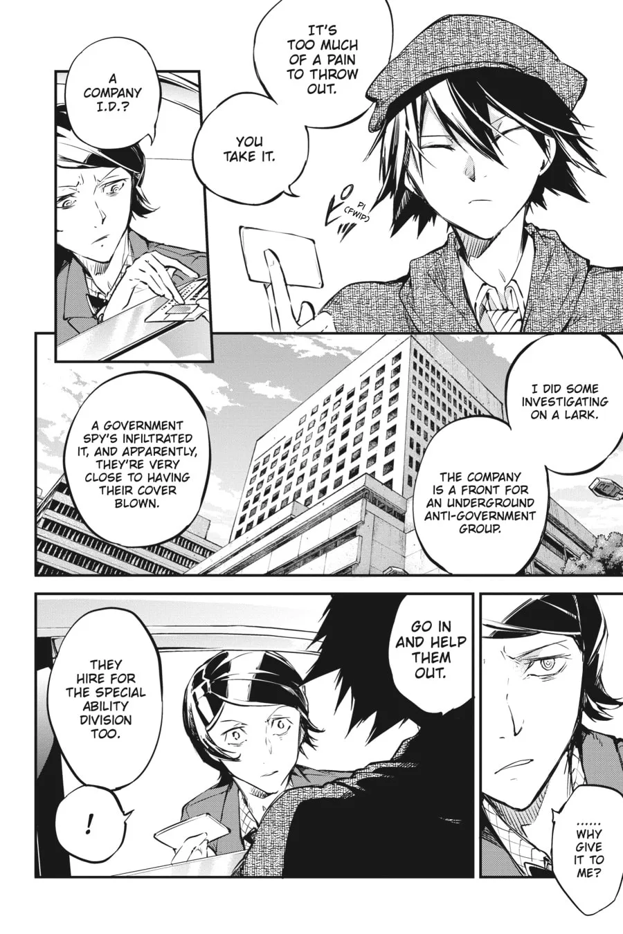 Bungo Stray Dogs, chapter 56, page 43