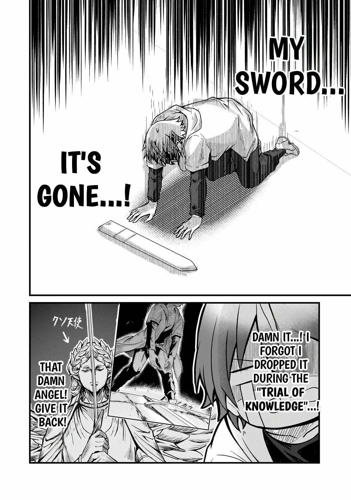 Hai no Sekai wa Kami no Me de irodzuku ～Ore dake mieru Status de, Saijaku kara Saikyou e kakeagaru ~, chapter 11, page 2