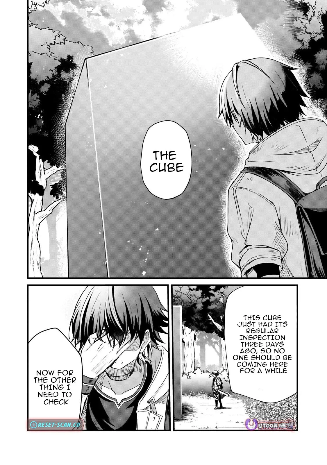 Hai no Sekai wa Kami no Me de irodzuku ～Ore dake mieru Status de, Saijaku kara Saikyou e kakeagaru ~, chapter 12, page 4