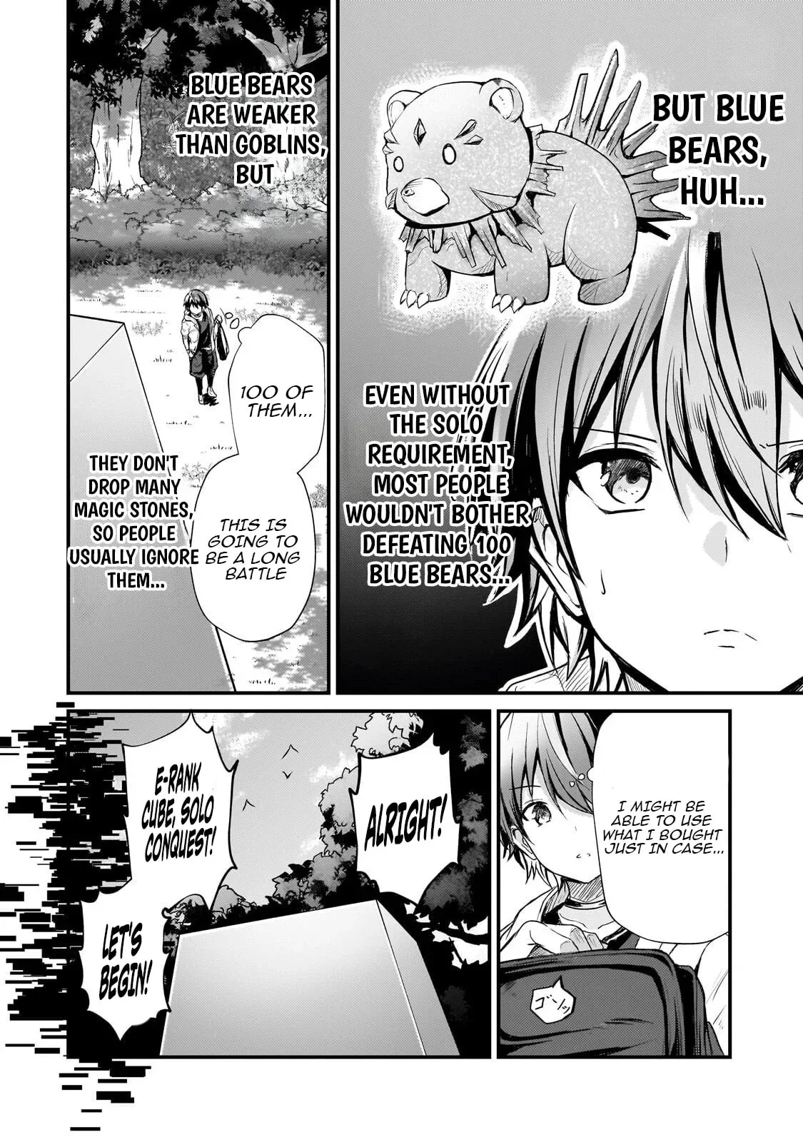 Hai no Sekai wa Kami no Me de irodzuku ～Ore dake mieru Status de, Saijaku kara Saikyou e kakeagaru ~, chapter 12, page 6