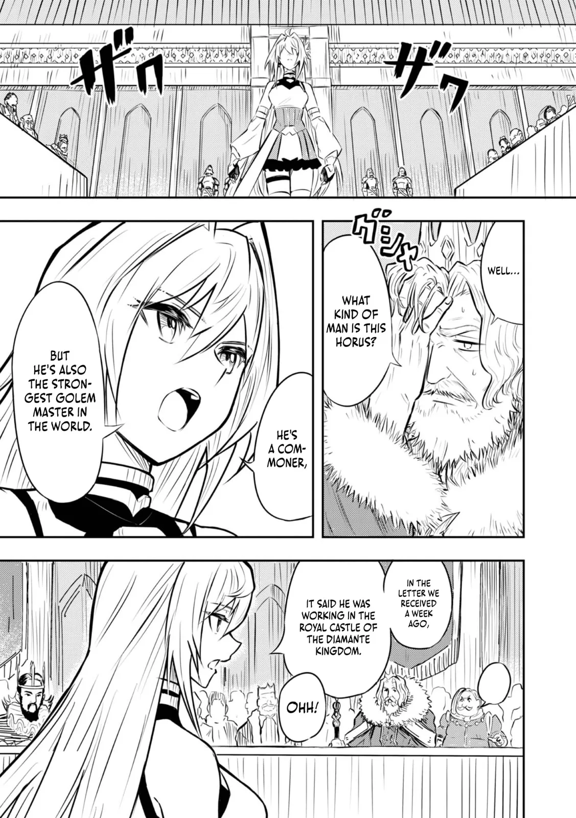 The Capital’s One-Man Army Golem Master—Unexpectedly Banished!?, chapter 2, page 1