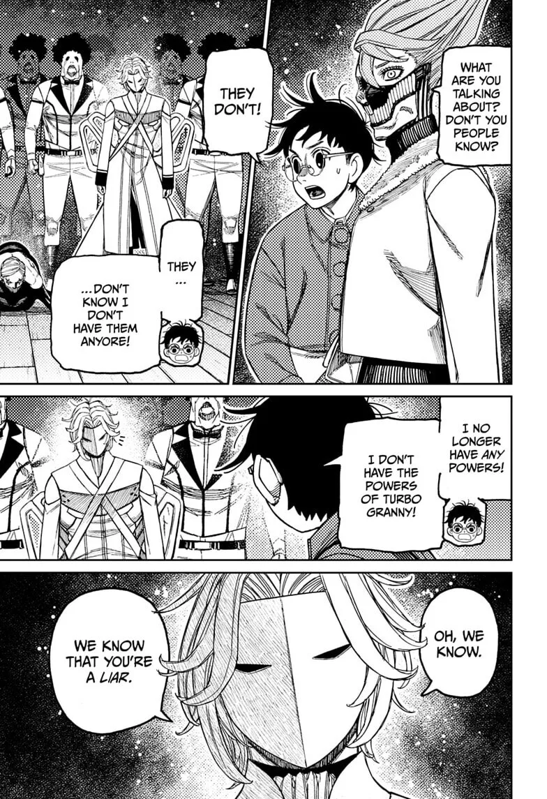 Dandadan Manga, chapter 233, page 15