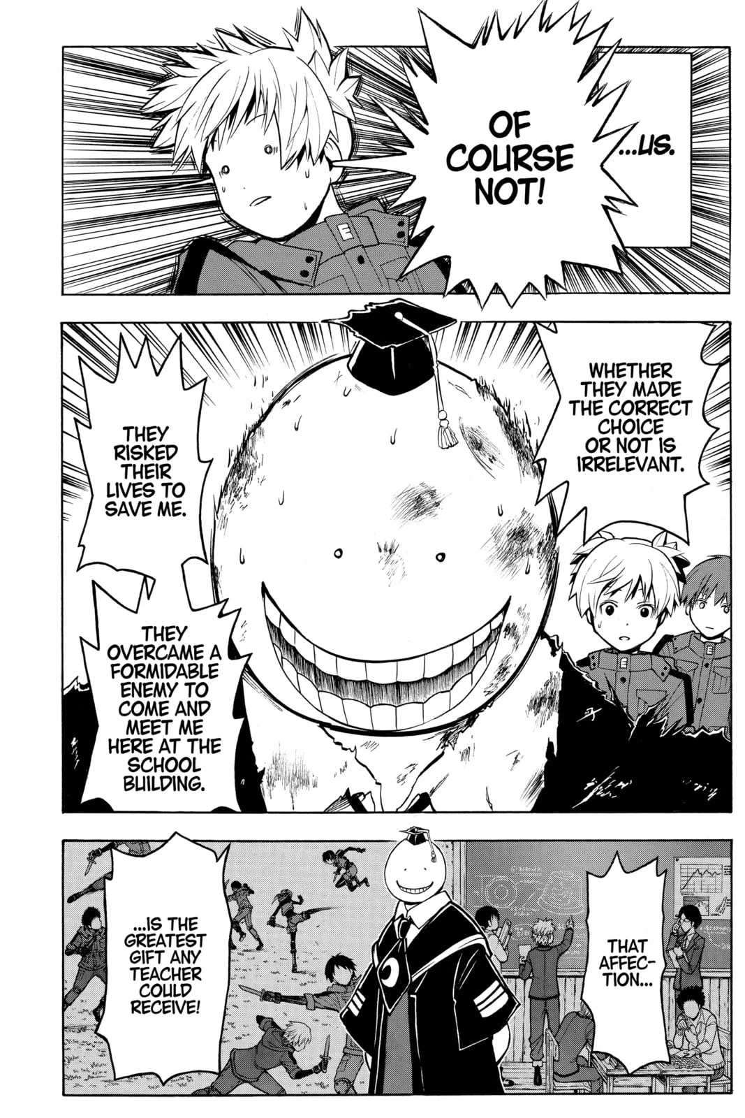 Assassination Classroom, chapter 173, page 8
