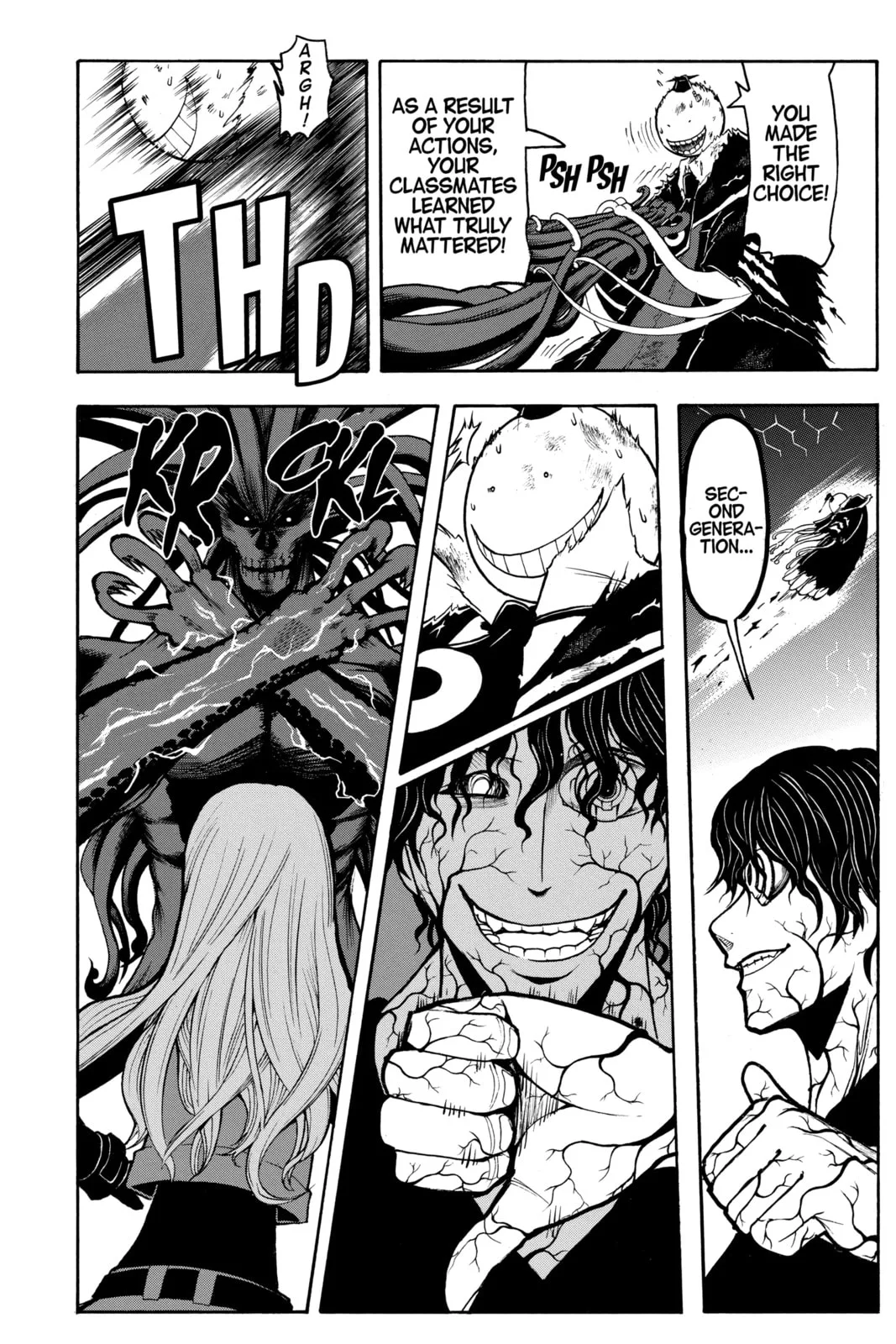 Assassination Classroom, chapter 173, page 14