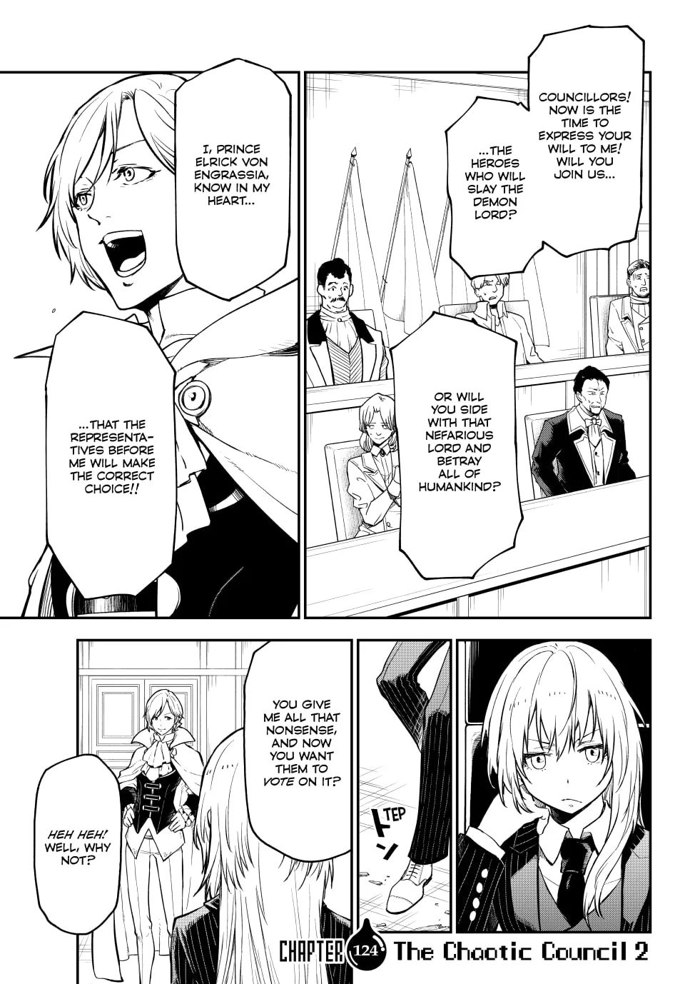 That Time I Got Reincarnated as a Slime, chapter 124, page 1