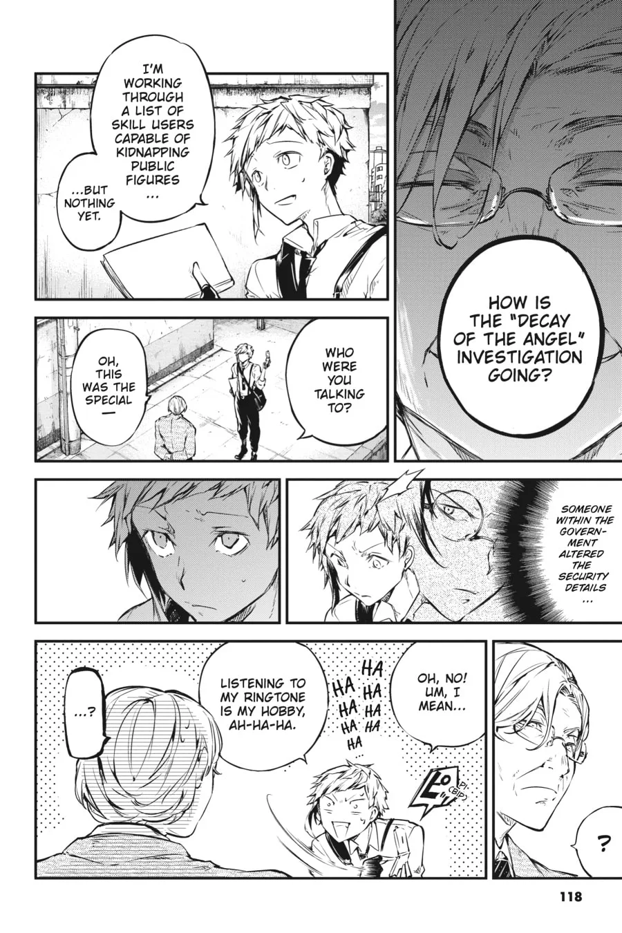 Bungo Stray Dogs, chapter 57, page 11