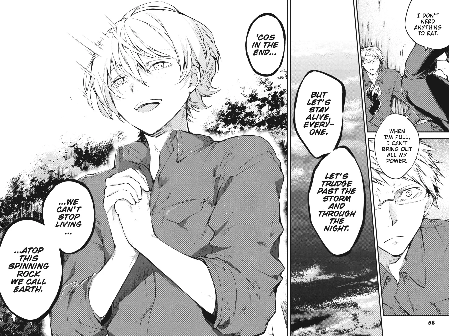 Bungo Stray Dogs, chapter 60, page 17