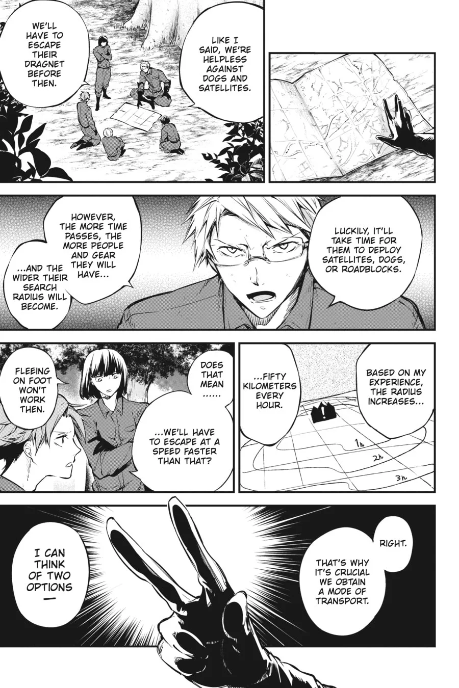 Bungo Stray Dogs, chapter 60, page 19