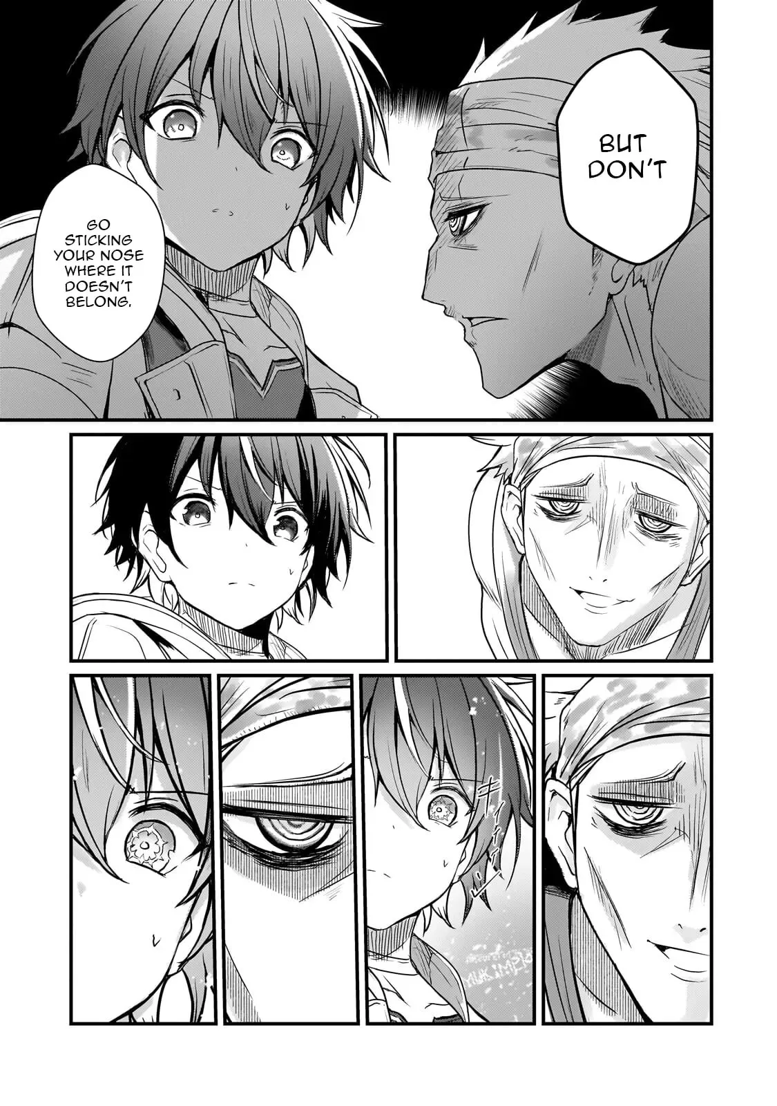 Hai no Sekai wa Kami no Me de irodzuku ～Ore dake mieru Status de, Saijaku kara Saikyou e kakeagaru ~, chapter 13, page 17