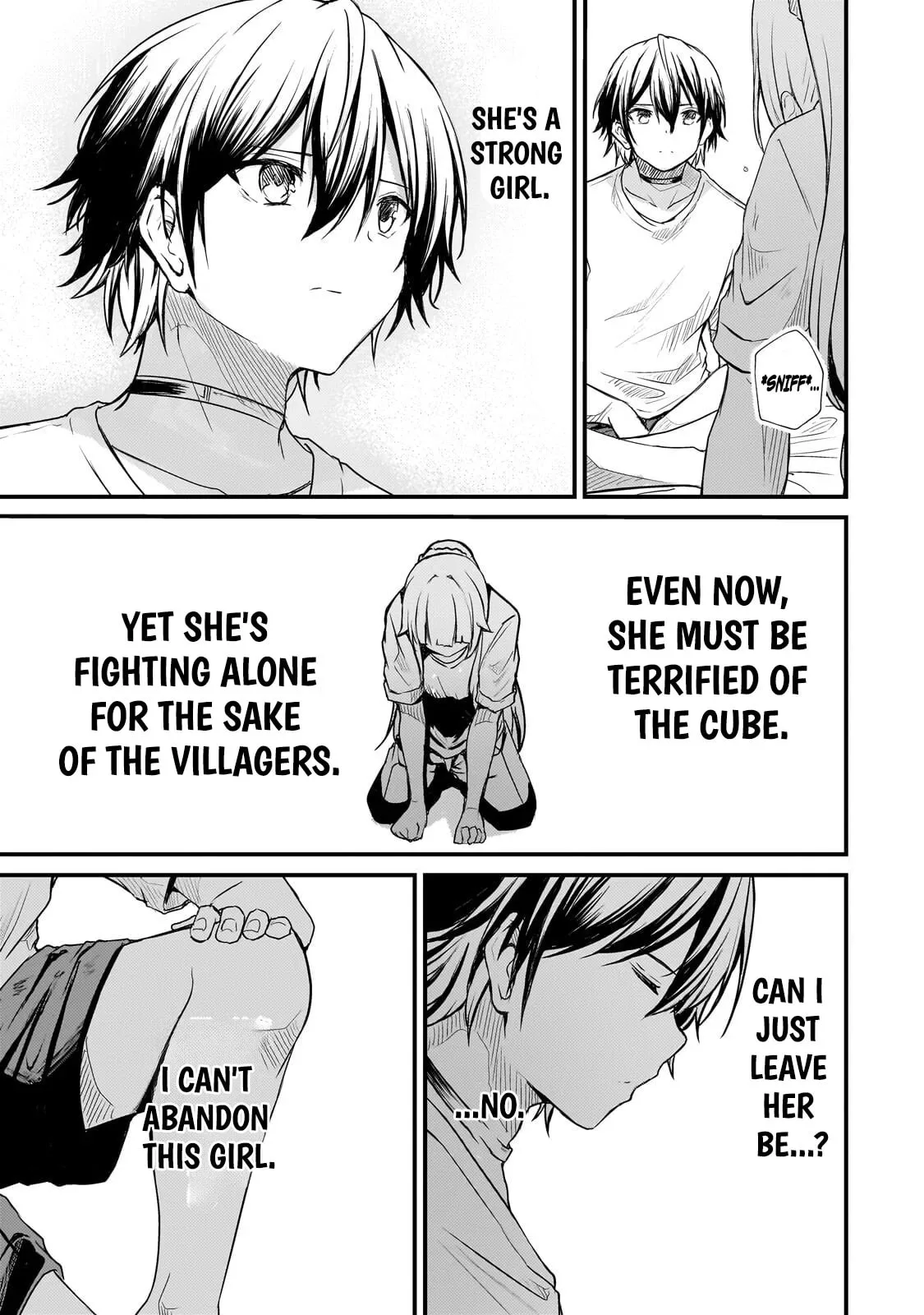 Hai no Sekai wa Kami no Me de irodzuku ～Ore dake mieru Status de, Saijaku kara Saikyou e kakeagaru ~, chapter 14, page 21