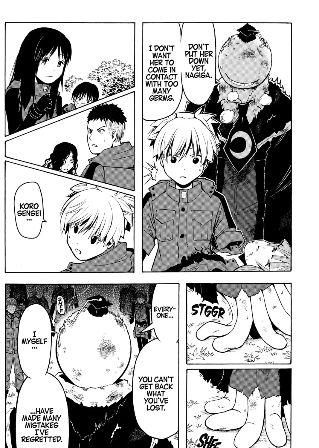 Assassination Classroom, chapter 175, page 17