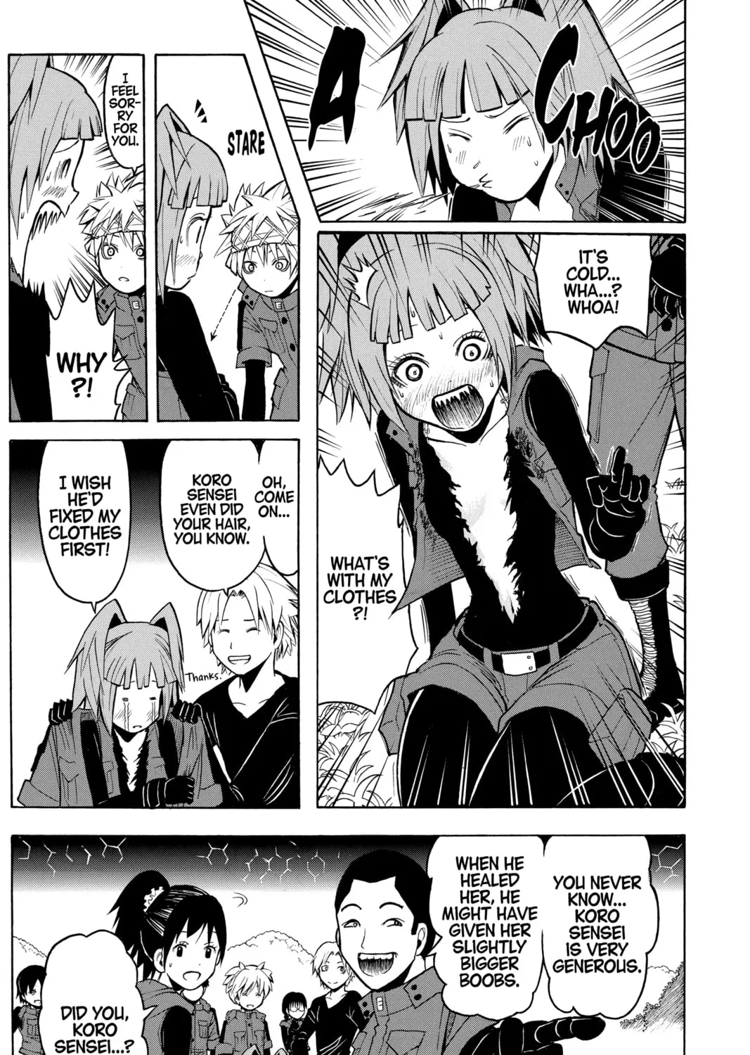 Assassination Classroom, chapter 176, page 5