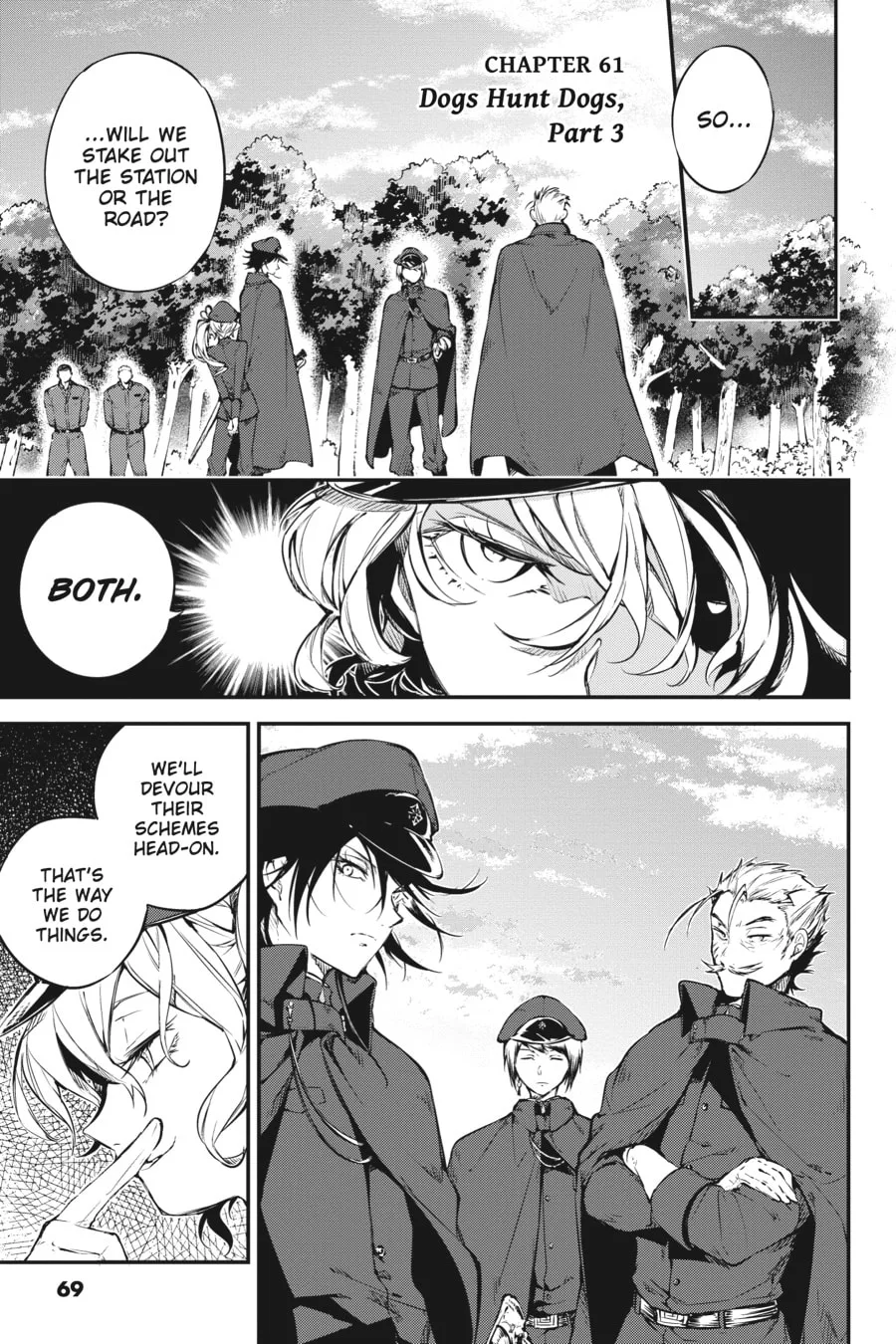 Bungo Stray Dogs, chapter 61, page 1
