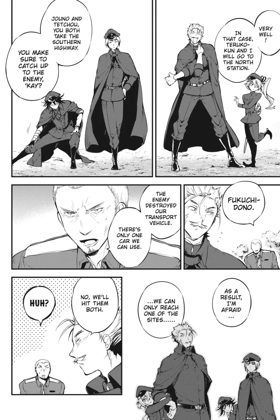 Bungo Stray Dogs, chapter 61, page 2