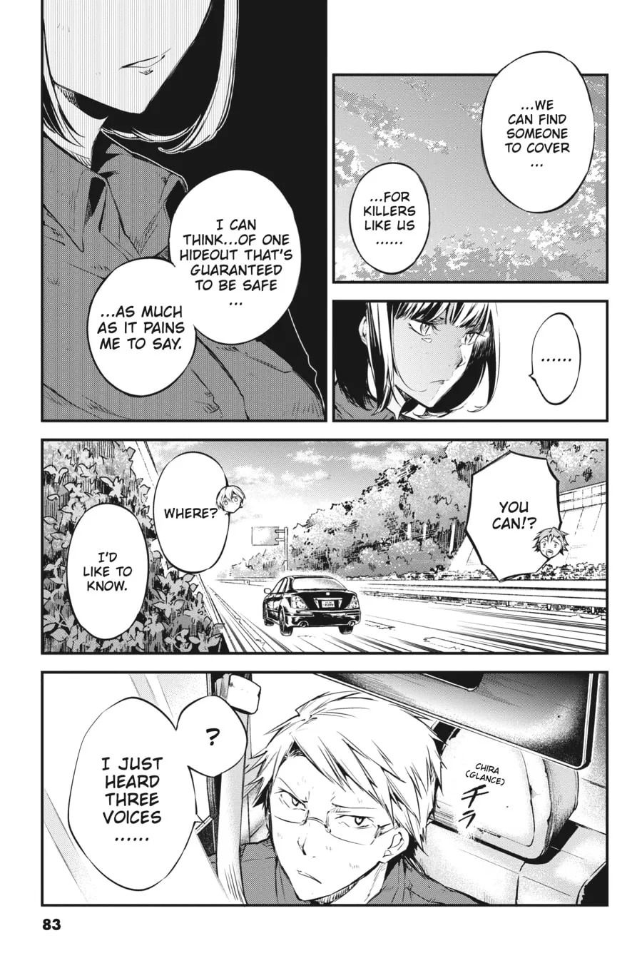 Bungo Stray Dogs, chapter 61, page 14