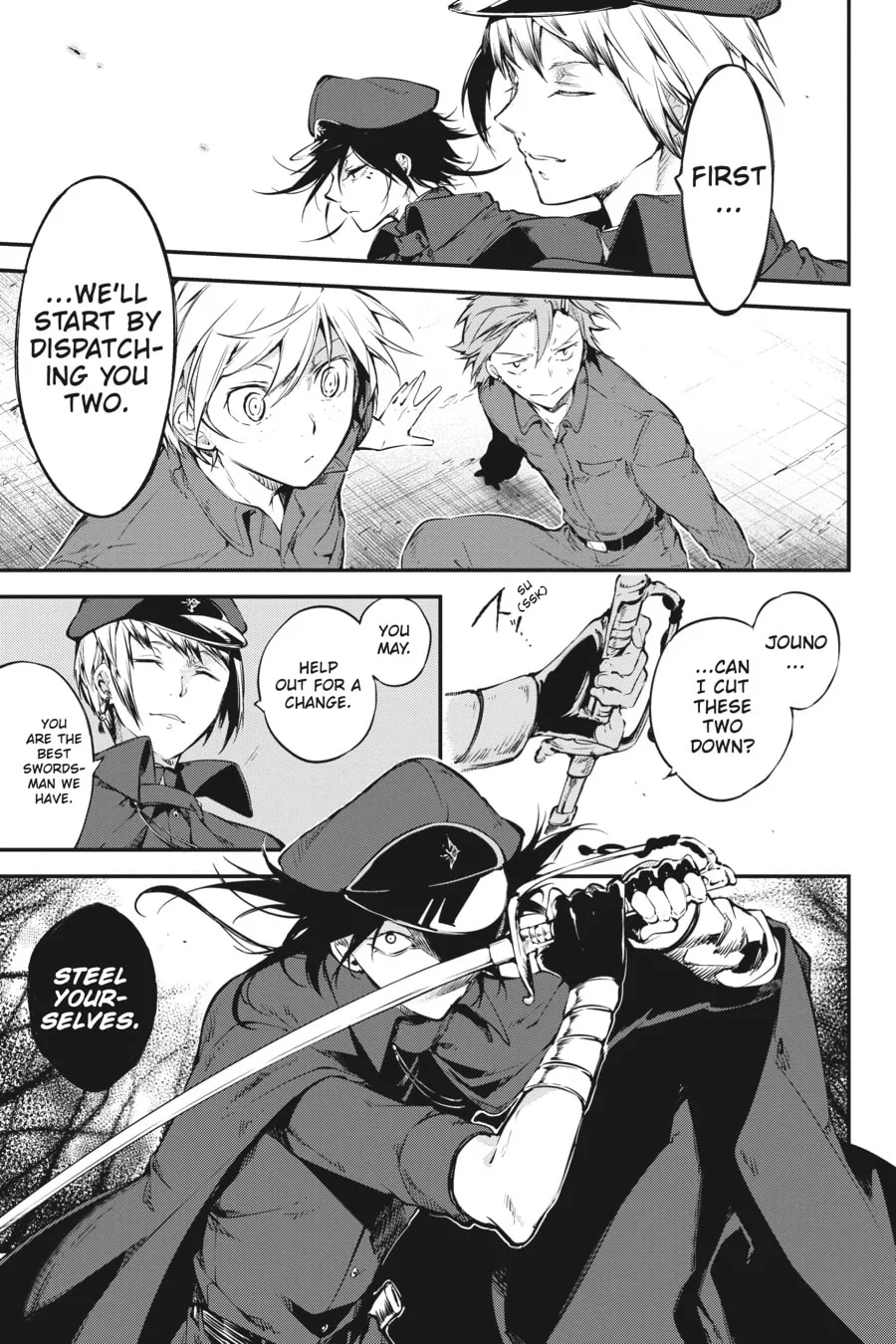 Bungo Stray Dogs, chapter 61, page 22