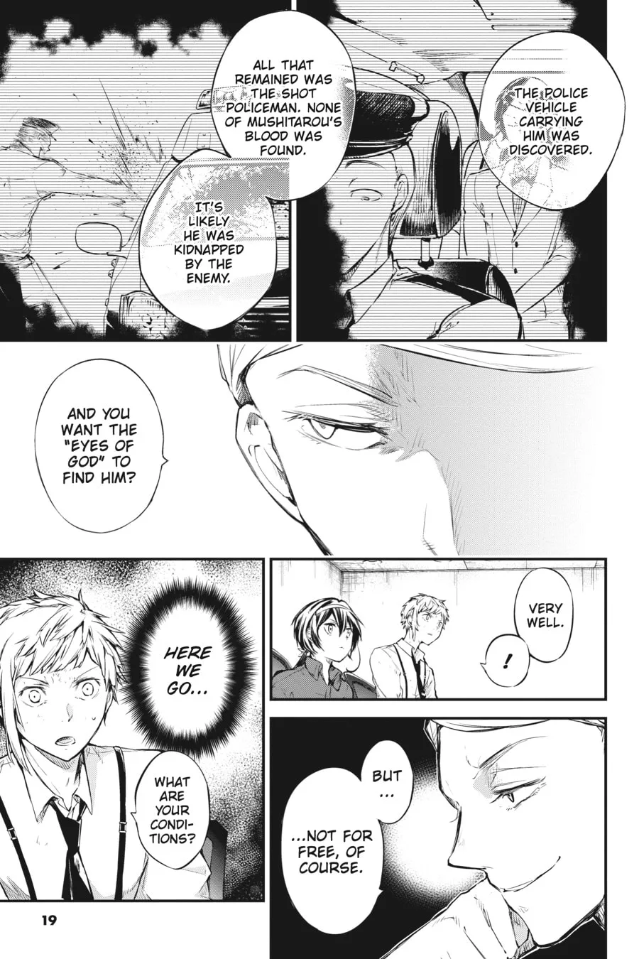 Bungo Stray Dogs, chapter 64, page 18