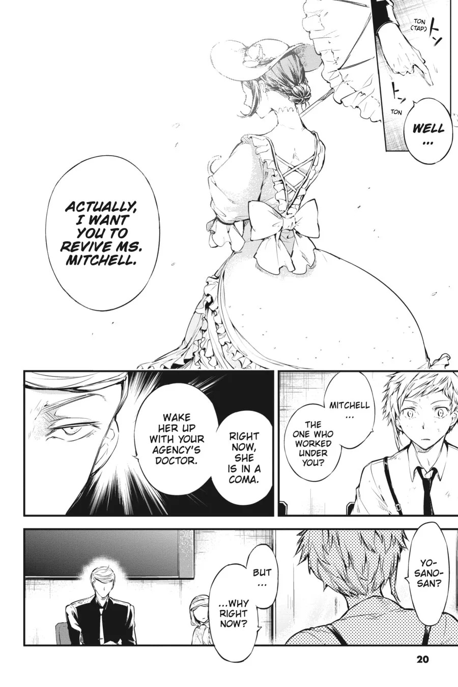 Bungo Stray Dogs, chapter 64, page 19