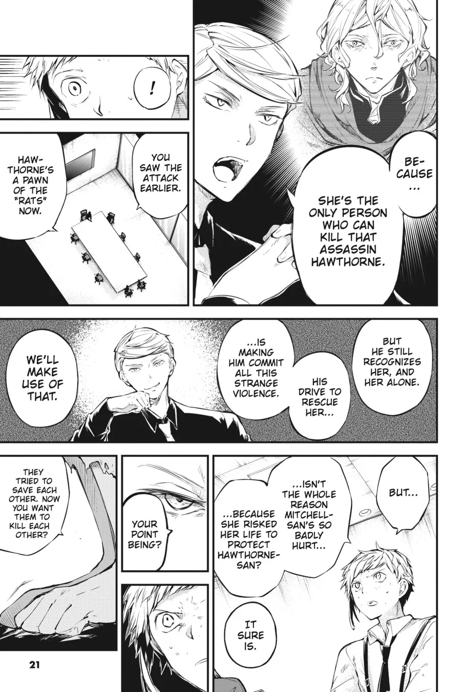 Bungo Stray Dogs, chapter 64, page 20