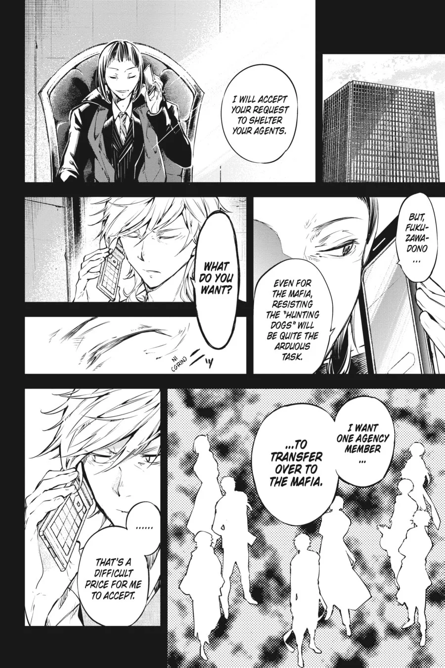 Bungo Stray Dogs, chapter 65, page 6