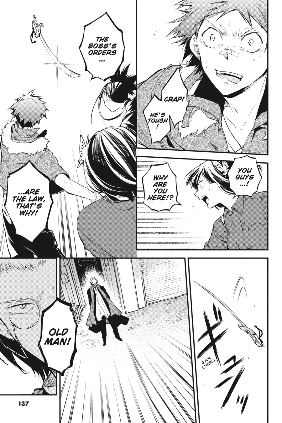 Bungo Stray Dogs, chapter 67, page 16