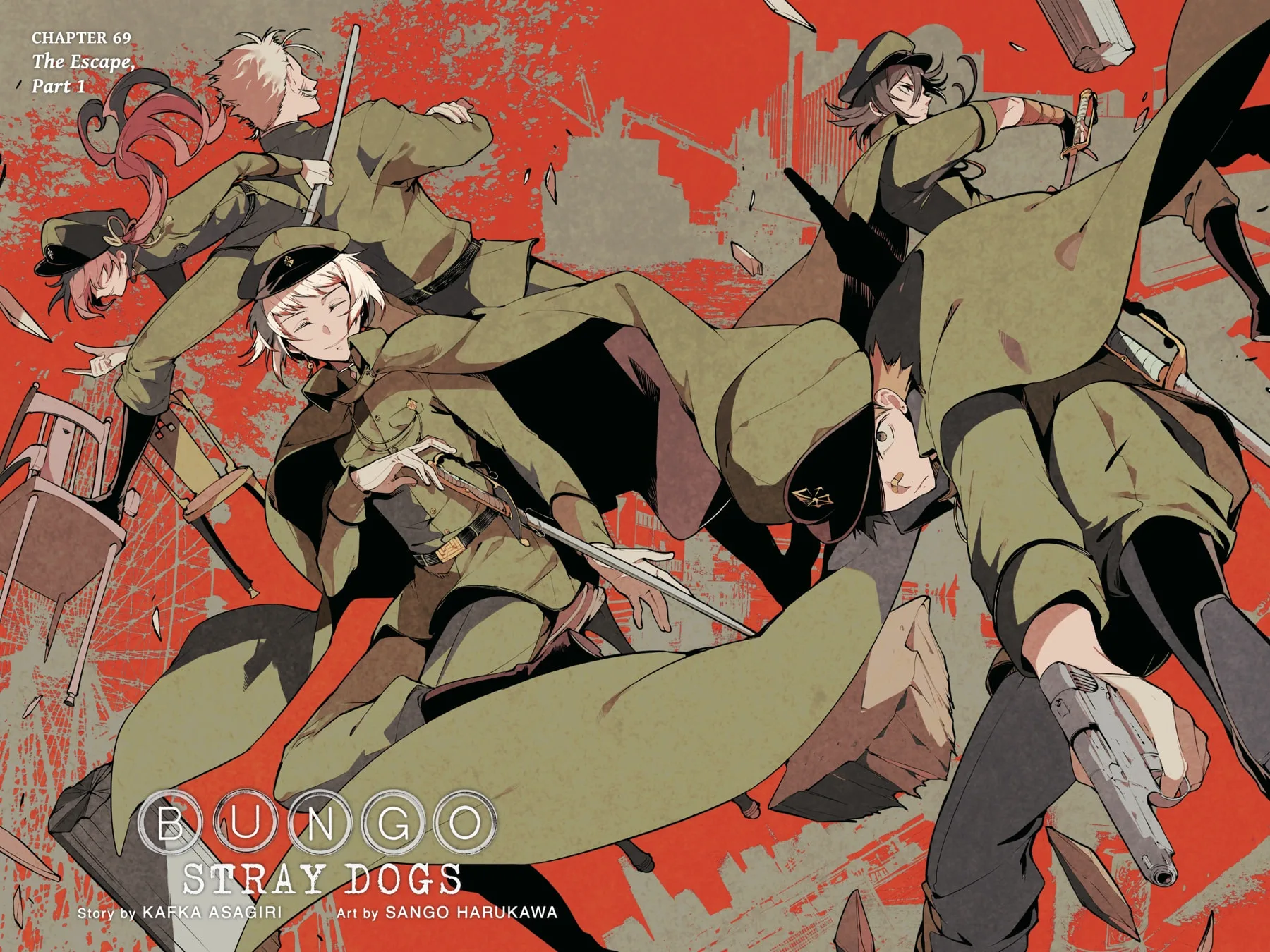 Bungo Stray Dogs, chapter 69, page 2