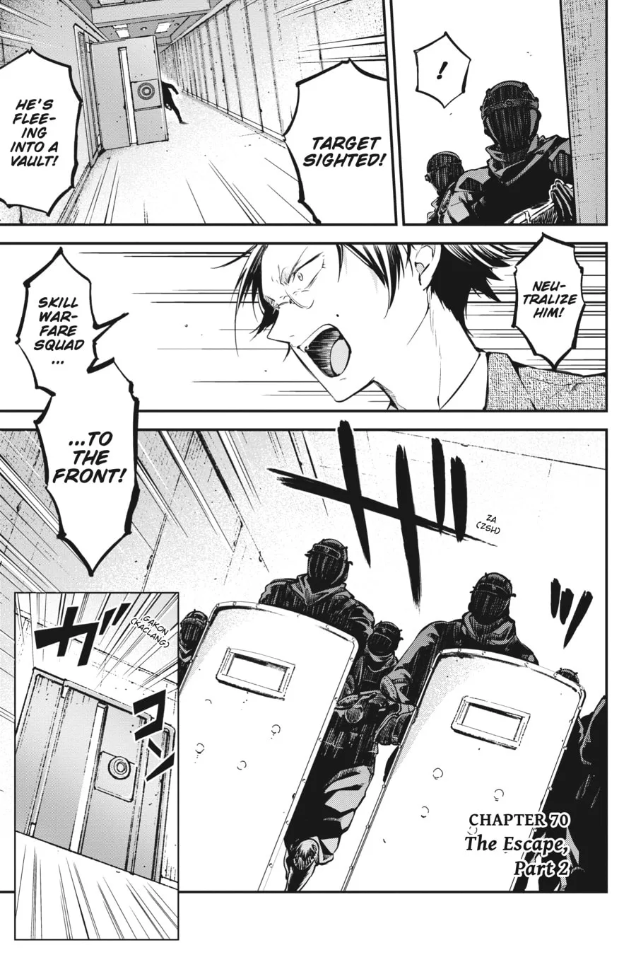 Bungo Stray Dogs, chapter 70, page 1